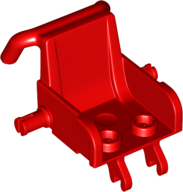 LEGO® los onderdeel Accessoire in kleur Rood 24312