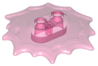 LEGO® onderdeel Energy Effect Doorzichtig Donkerroze 73304