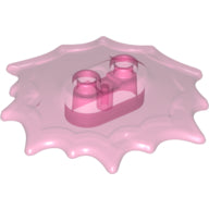 Plaatje in Gallery viewer laden, LEGO® onderdeel Energy Effect Doorzichtig Donkerroze 73304