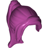 Plaatje in Gallery viewer laden, LEGO® los onderdeel Haar in kleur Magenta 62696