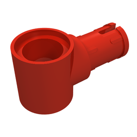 LEGO® los onderdeel Technische Pin in kleur Rood 15100