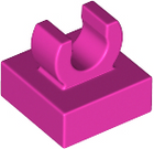 LEGO® los onderdeel Tegel Aangepast Donker Roze 15712