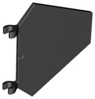 LEGO® los onderdeel Vlag in kleur Zwart x1435