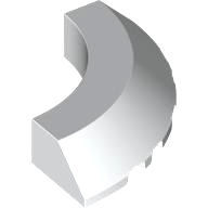 LEGO® los onderdeel Steen Rond in kleur Wit 76795