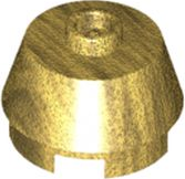 Plaatje in Gallery viewer laden, LEGO® los onderdeel Kegel in kleur Parel Goud 98100