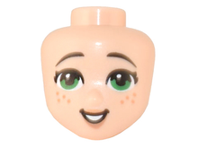 Plaatje in Gallery viewer laden, LEGO® los onderdeel Hoofd in kleur Lichte Noga 76807