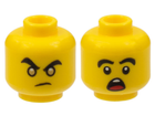 LEGO® los onderdeel Hoofd in kleur Geel 3626pb2815