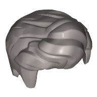 Plaatje in Gallery viewer laden, LEGO® los onderdeel Haar in kleur Zilver 76925