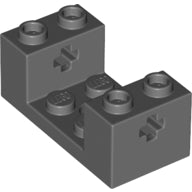 LEGO® Technische Steen Donker Blauwachtig Grijs 67446
