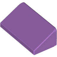 Plaatje in Gallery viewer laden, LEGO® los onderdeel Dakpan Algemeen Medium Lavendel 85984