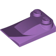 Plaatje in Gallery viewer laden, LEGO® los onderdeel Dakpan Gebogen Medium Lavendel 47456