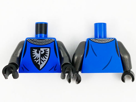 LEGO® los onderdeel Lijf met Motief Blauw 973pb4202c01