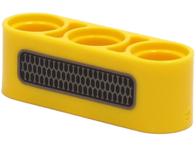 LEGO® onderdeel Technische Hefbalk met Motief Geel 32523pb22