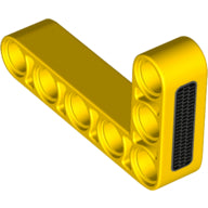 Plaatje in Gallery viewer laden, LEGO® Technische Hefbalk met Motief Geel 32526pb023