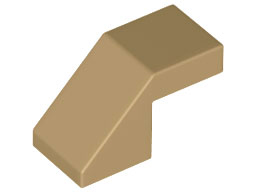 LEGO® los onderdeel Dakpan Algemeen Donker Geelbruin 28192