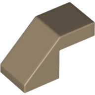 Plaatje in Gallery viewer laden, LEGO® los onderdeel Dakpan Algemeen Donker Geelbruin 28192