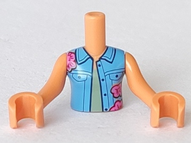 LEGO® los onderdeel Romp in kleur Noga FTGpb326c01