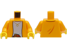 Plaatje in Gallery viewer laden, LEGO® Lijf met Motief Helder Licht Oranje 973pb4113c01