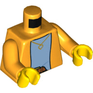 LEGO® Lijf met Motief Helder Licht Oranje 973pb4113c01
