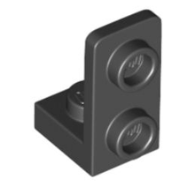 Plaatje in Gallery viewer laden, LEGO® los onderdeel Beugel in kleur Zwart 73825