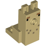 LEGO® Dier Onderdelen met Motief Geelbruin 73233pb02