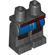 LEGO® Benen met Motief Parel Donkergrijs 970c00pb1172