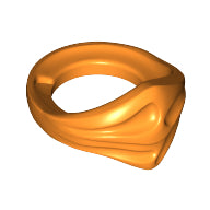 LEGO® los onderdeel Lijf Accessoire in kleur Oranje 15619