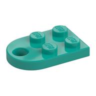 Plaatje in Gallery viewer laden, LEGO® los onderdeel Plaat Aangepast Donker Turkoois 3176