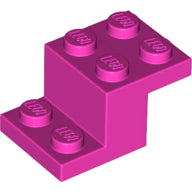 LEGO® los onderdeel Beugel in kleur Donker Roze 18671