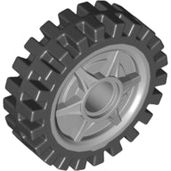 LEGO® los onderdeel Wiel Licht Blauwachtig Grijs 74214c01