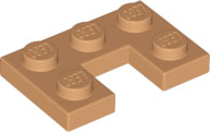 LEGO® los onderdeel Plaat Aangepast Medium Noga 73831