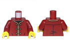LEGO® los onderdeel Lijf met Motief Donkerrood 973pb4187c01