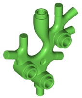 LEGO® los onderdeel Plant & Struik in kleur Fel Groen 49577