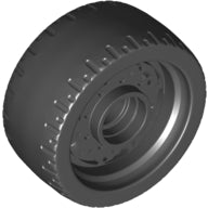 Plaatje in Gallery viewer laden, LEGO® los onderdeel Wiel in kleur Zwart 72206pb01