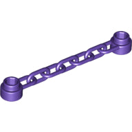 Plaatje in Gallery viewer laden, LEGO® los onderdeel Ketting in kleur Donkerpaars 92338
