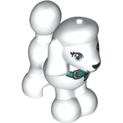 LEGO® los onderdeel Landdier in kleur Wit 11575pb04