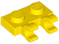 LEGO® los onderdeel Plaat Aangepast in kleur Geel 60470b