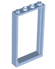 LEGO® los onderdeel Deurkozijn Helder Lichtblauw 60596