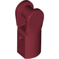 LEGO® los onderdeel Staaf in kleur Donkerrood 23443