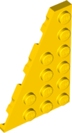 LEGO® los onderdeel Wig Plaat in kleur Geel 48208
