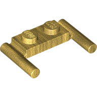 Plaatje in Gallery viewer laden, LEGO® los onderdeel Plaat Aangepast Parel Goud 3839b