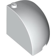 LEGO® los onderdeel Steen Rond in kleur Wit 49612