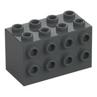 LEGO® Steen Aangepast Donker Blauwachtig Grijs 2434