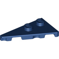 Plaatje in Gallery viewer laden, LEGO® los onderdeel Wig Plaat in kleur Donkerblauw 65429