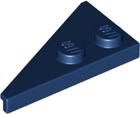 LEGO® los onderdeel Wig Plaat in kleur Donkerblauw 65426