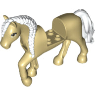 Plaatje in Gallery viewer laden, LEGO® los onderdeel Landdier Geelbruin bb1279c02pb02