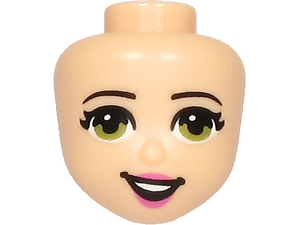 LEGO® los onderdeel Hoofd in kleur Lichte Noga 77492