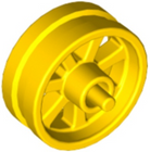 LEGO® los onderdeel Wiel in kleur Geel 50862