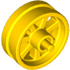 LEGO® los onderdeel Wiel in kleur Geel 50862