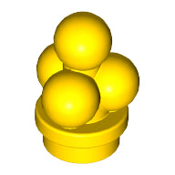 Plaatje in Gallery viewer laden, LEGO® los onderdeel Eten &amp; Drinken in kleur Geel 6254